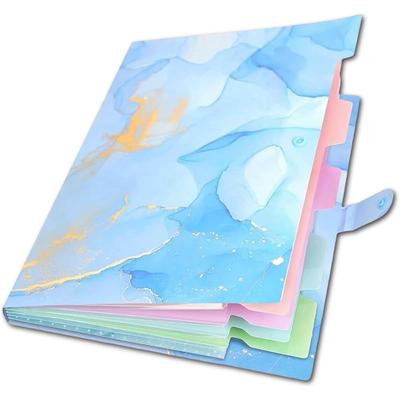 Corslet Expanding File Folder, Folders For Important Documents Organizer, Accordion File Organizer, Aesthetic Folders Fo