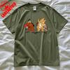 The Angry Beavers Shirt 90s Nostalgic Cartoon Tv Show T-Shirt Daggett and Norbert Graphic Tee Men Woman Cotton Short-sleeve Tops