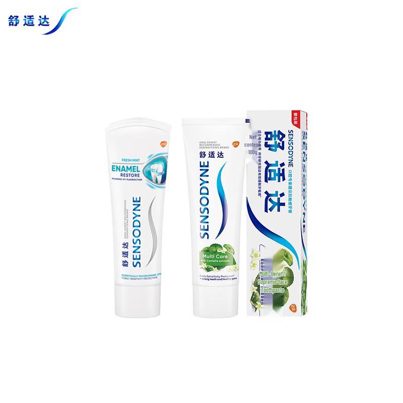 Sensodyne Enamel Health & Multi-Care Toothpaste Twin Pack