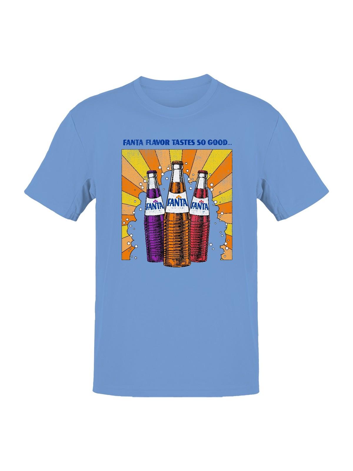 Officially Licensed Fanta Retro Flavor Explosion Mens T-shirt S