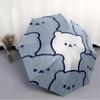 1pc Polar Bears Family Automatic Open/close Folding Compact Umbrella, 8 Rib Sturdy Canopy, Lightweight Portable, Everyday Use, Gift,,111