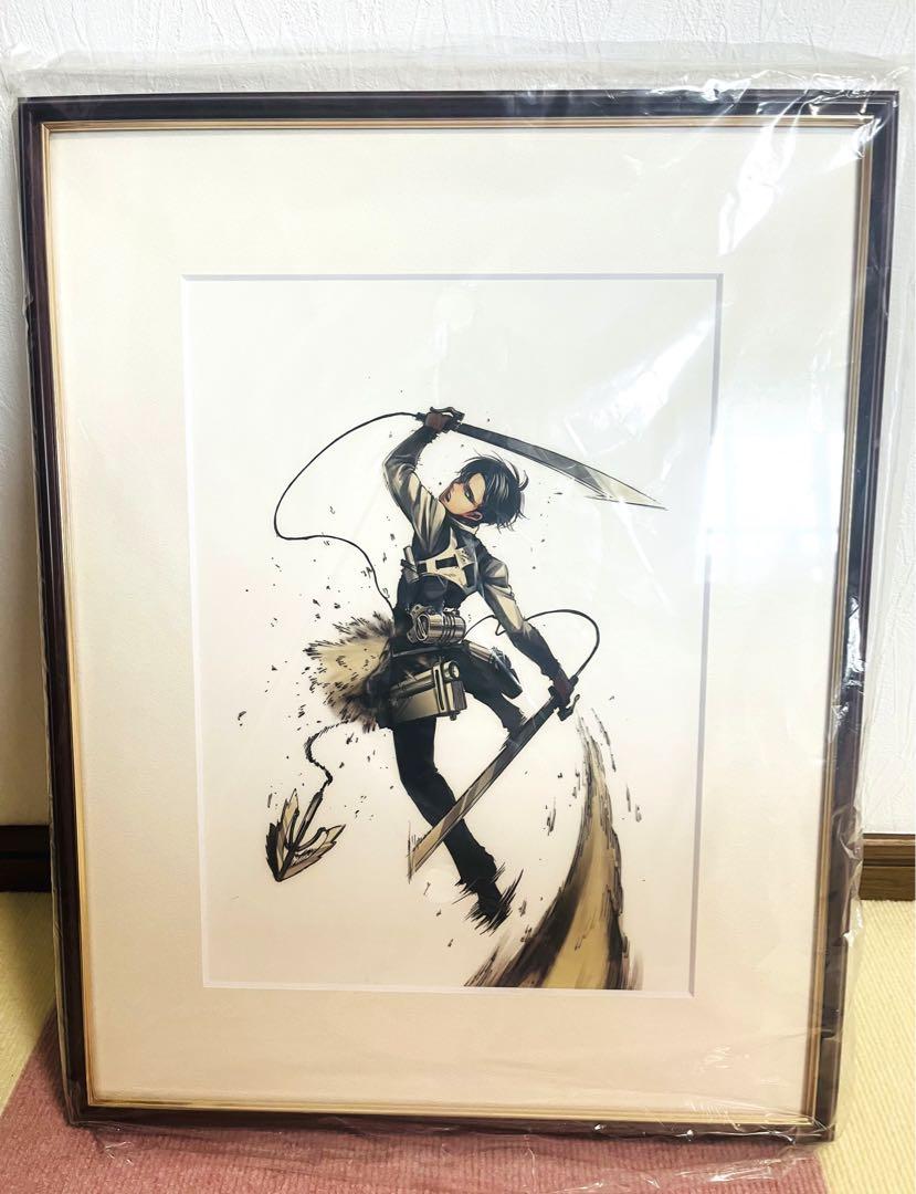 

[USED] Attack on Titan Reproduction Original Drawing Levi