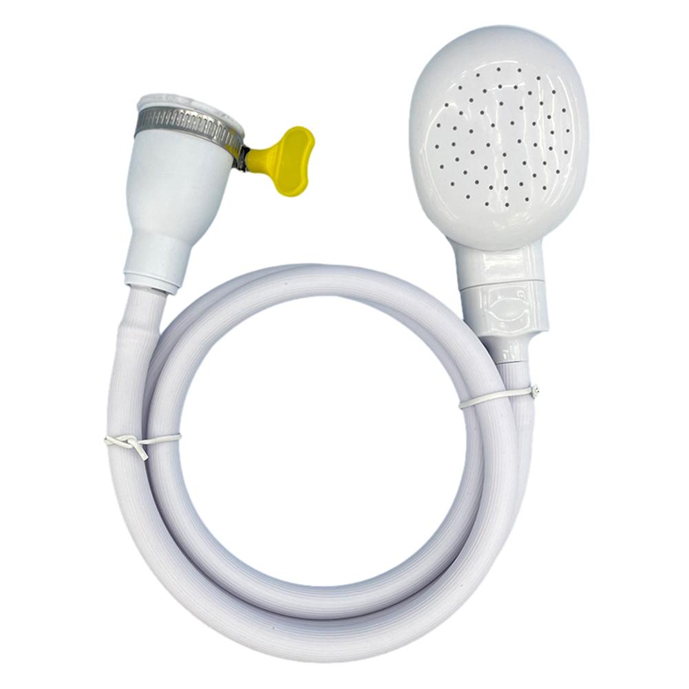 Universal Sink Spray Rubber Hose Handheld Dog Shower Head Faucet Sprayer for Shower Extender Bathroom Pet Bath Cleaning Supplies