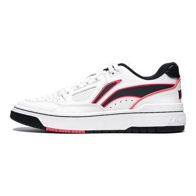 Li Ning Rookie Synthetic Leather Comfortable Trendy Non-Slip Lightweight Low-Top Skate Shoes Unisex Skate Shoes ABCU001-7