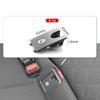 1 Piece Car Rear Child Seat Anchor Slot Trim Cover Button Black Gray Isofix Cover For Toyota Corolla Cross Frontlander