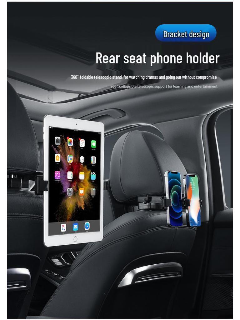 Memory Foam Car Seat Headrest & Lumbar Support Cushion Set