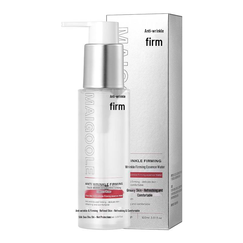 Meidailin Anti-Wrinkle Firming Essence Set: Moisturizing Toner & Lotion for Hydrated, Smooth Skin.