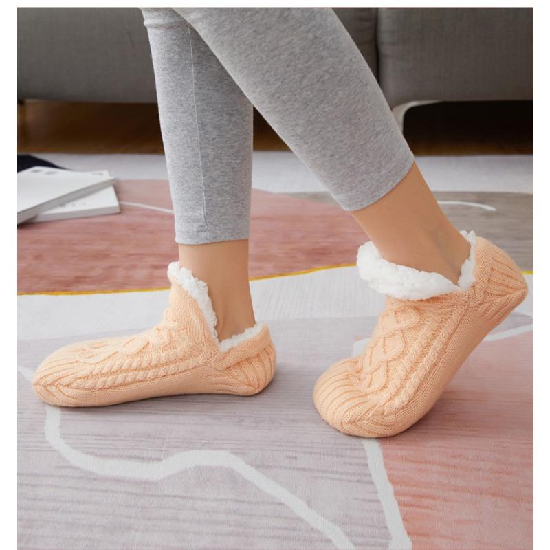 Floor Socks, Sock Covers, Velvet Thickened, Winter, Women's, Warm, Home Socks, Men's Socks
