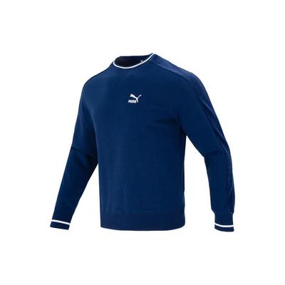 Puma Pull à Imprimé Logo Sport Respirant Décontracté Sweat à Capuche Homme hoodies Bleu 623379-15