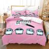 New 3D Print Anime Blue Hamham Bedding Set Bedroom Soft Modern Bedspreads Comefortable Duvet Cover Quilt Cover And Pillowcase