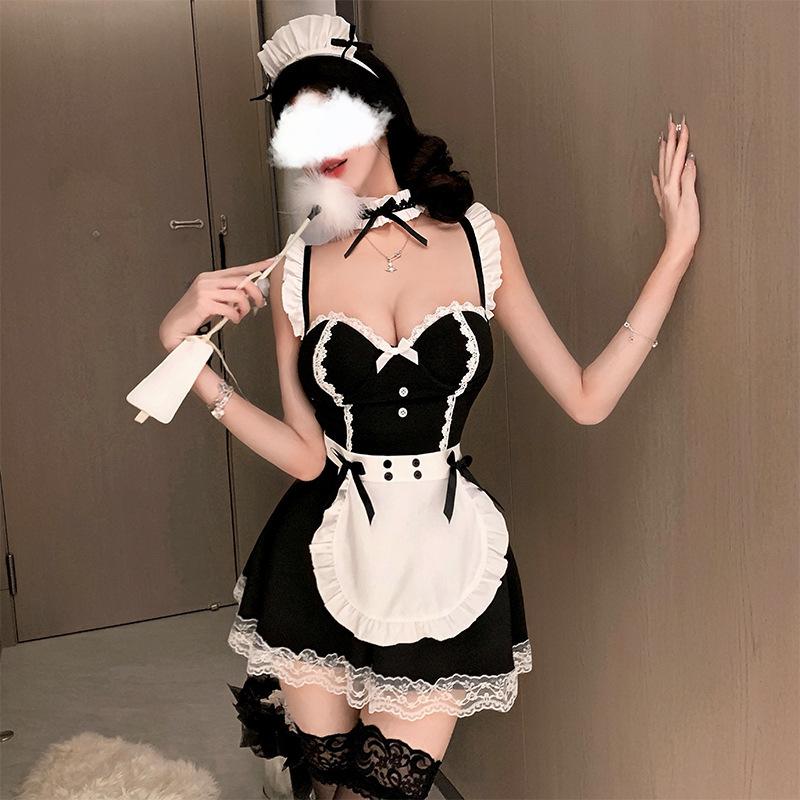 Sexy sex maid outfit hot temptation gather sex uniform cute cos sex suit