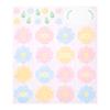 DESIGNPHIL MIDORI Colored Paper with Floral 33244006 Stickers, Pattern,