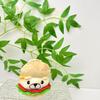 Burger Animal Doll With Capybaras Dogs Pigs Chickens Designed Pendant Keychain
