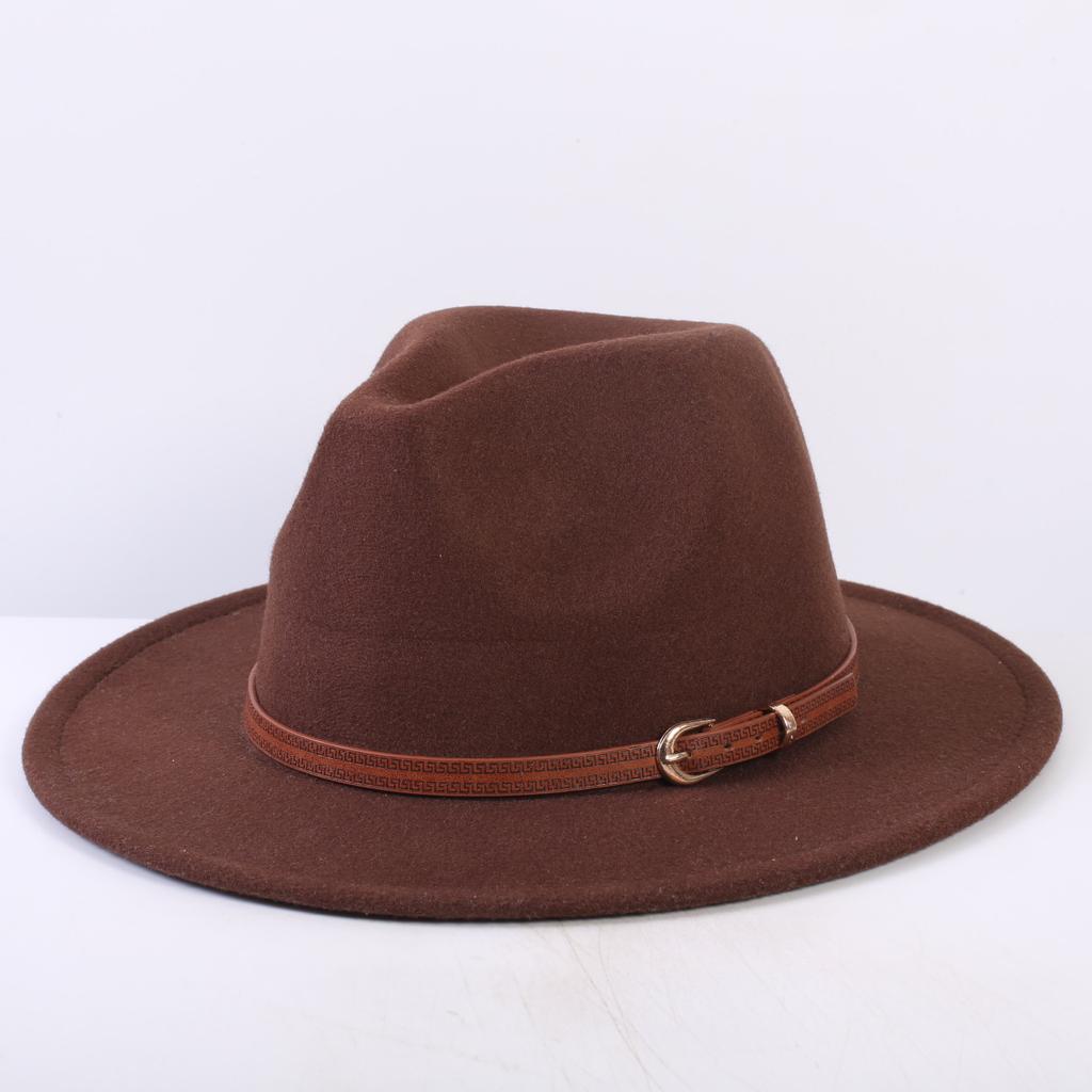 Popular European and American classic simple flat-brimmed top hat men's and women's fashionable and elegant versatile jazz hat top hat