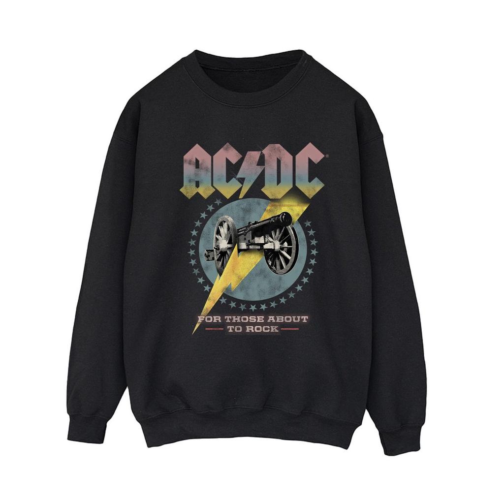 ACDC Womens/Ladies For Those About To Rock Sweatshirt