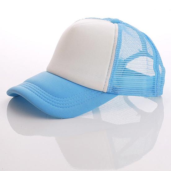 Unisex Attractive Baseball Cap Trucker Mesh Blank Visor Adjustable Sun Hat