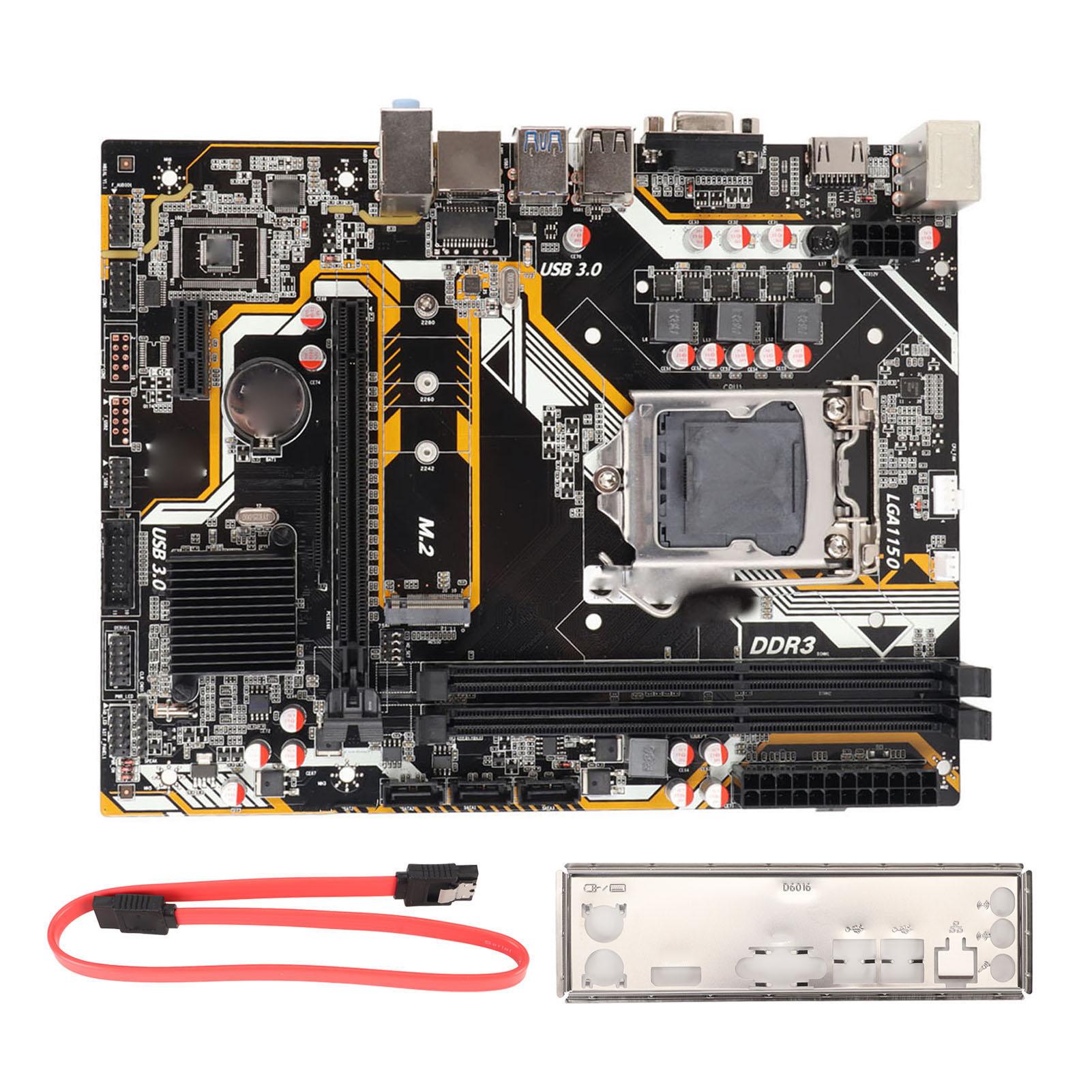 

H81AL DDR3 Mainboard Dual Channel HD Multimedia Interface VGA Port ATX Gaming Motherboards Support