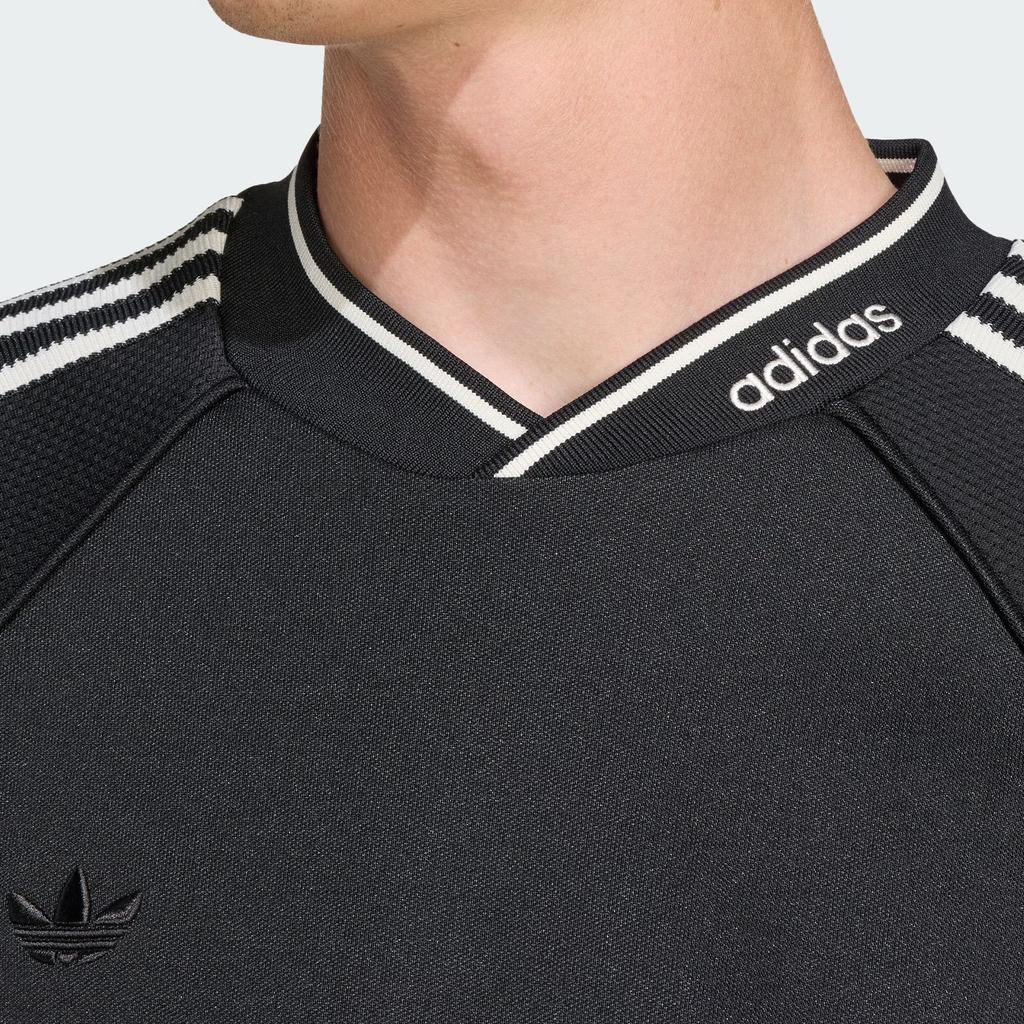 Adidas Originals Premium Jersey Striped Casual Sports Short Sleeve T-Shirt Men Tops JV7601