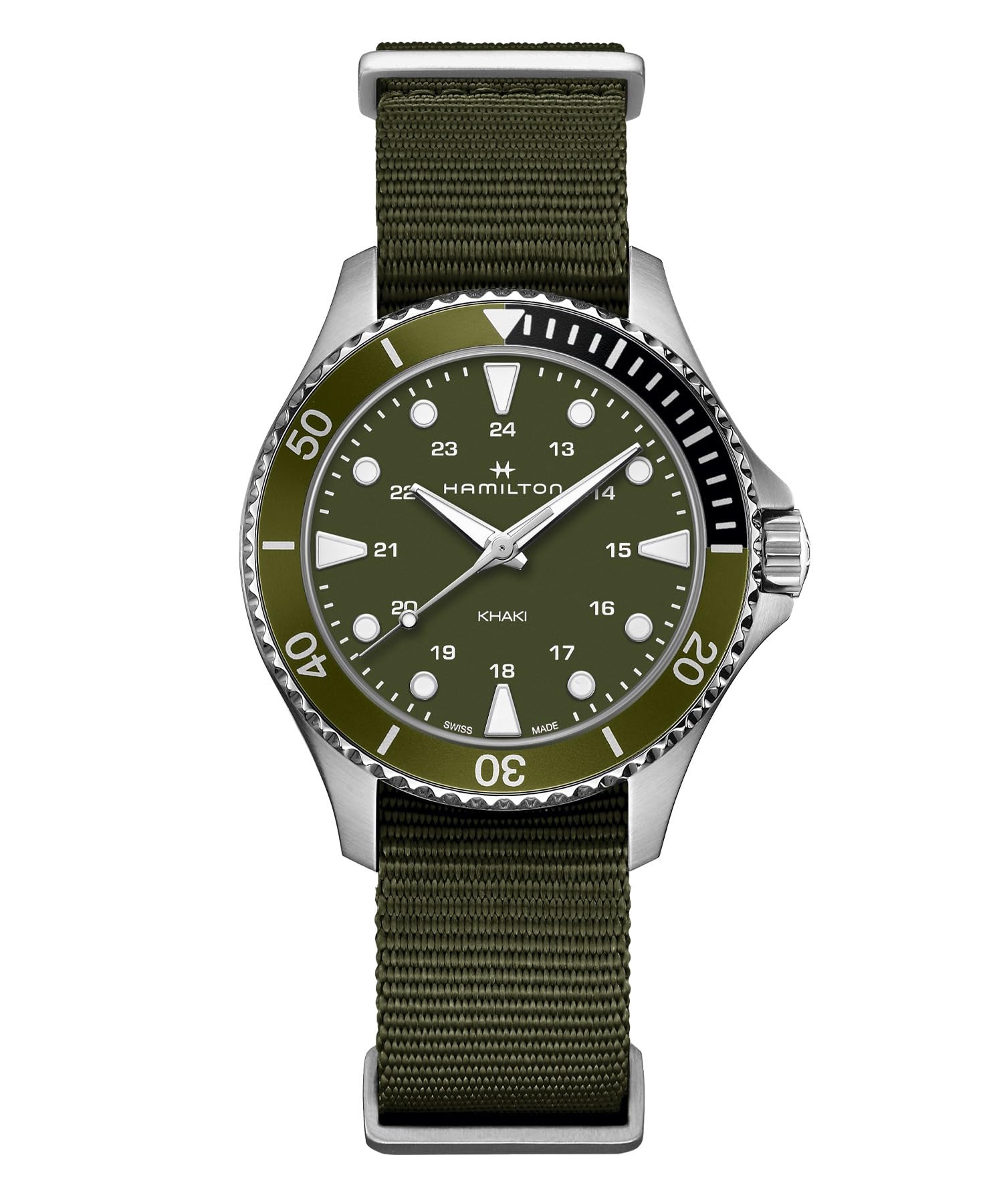 

Годинник HAMILTON Оригінальна гарантія Темно-синій кварц кольору хакі H82241961 Імпорт [Hamilton] Жіночий [звичайний продукт]