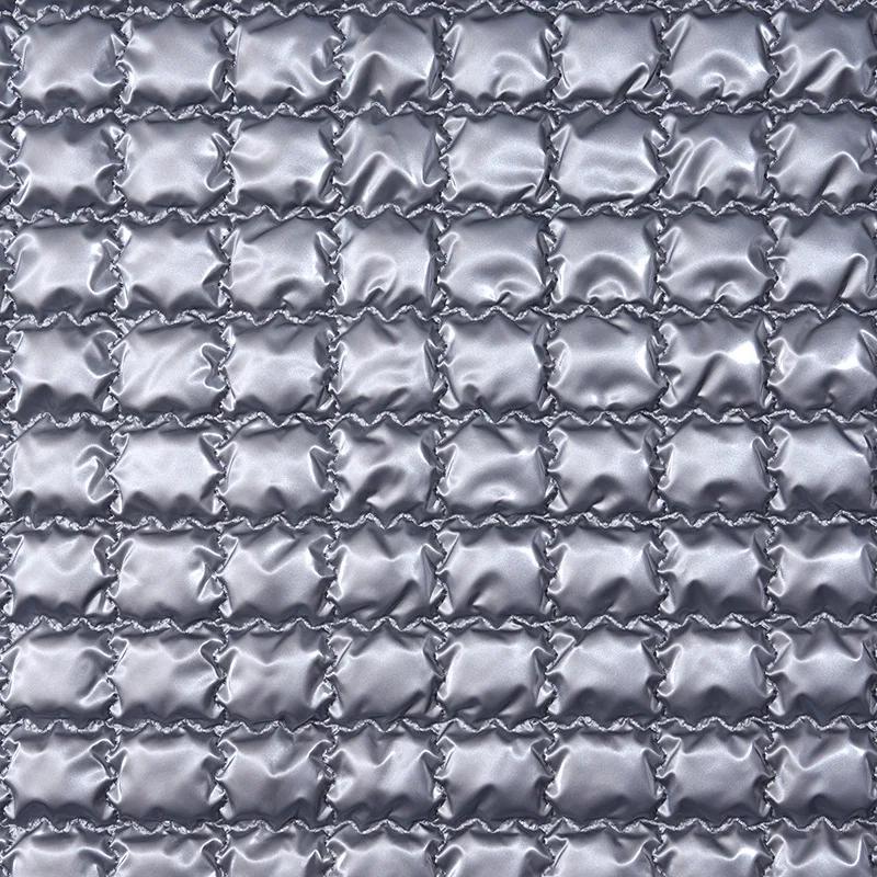 50cm*140cm Multi Colors PU Leather Quilting Fabric Symphony Quilted Christmas Cotton Fabric for Christmas Cosplay Clothing