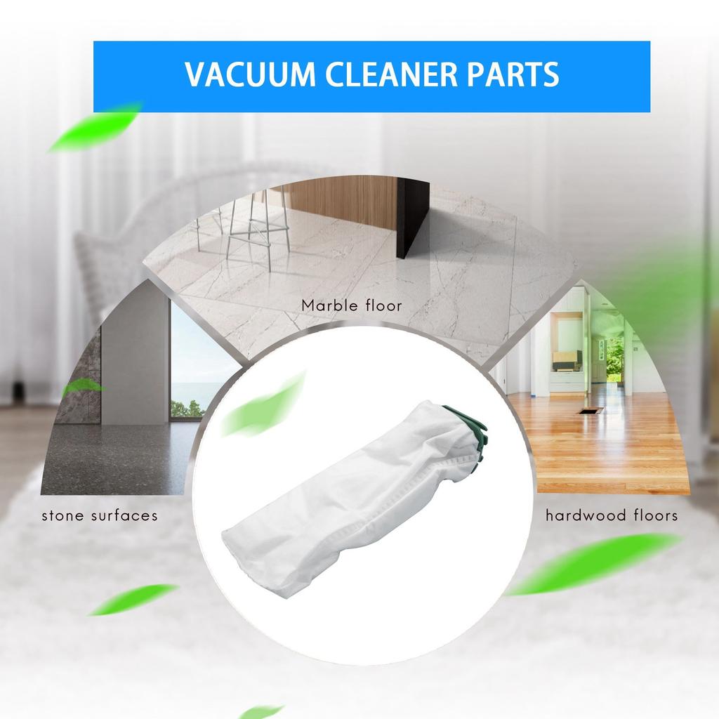 B69A 6 Pieces Replacement Bags For Vorwerk 2 Pieces HEPA Filter For Kobold VB100 Vacuum Cleaner