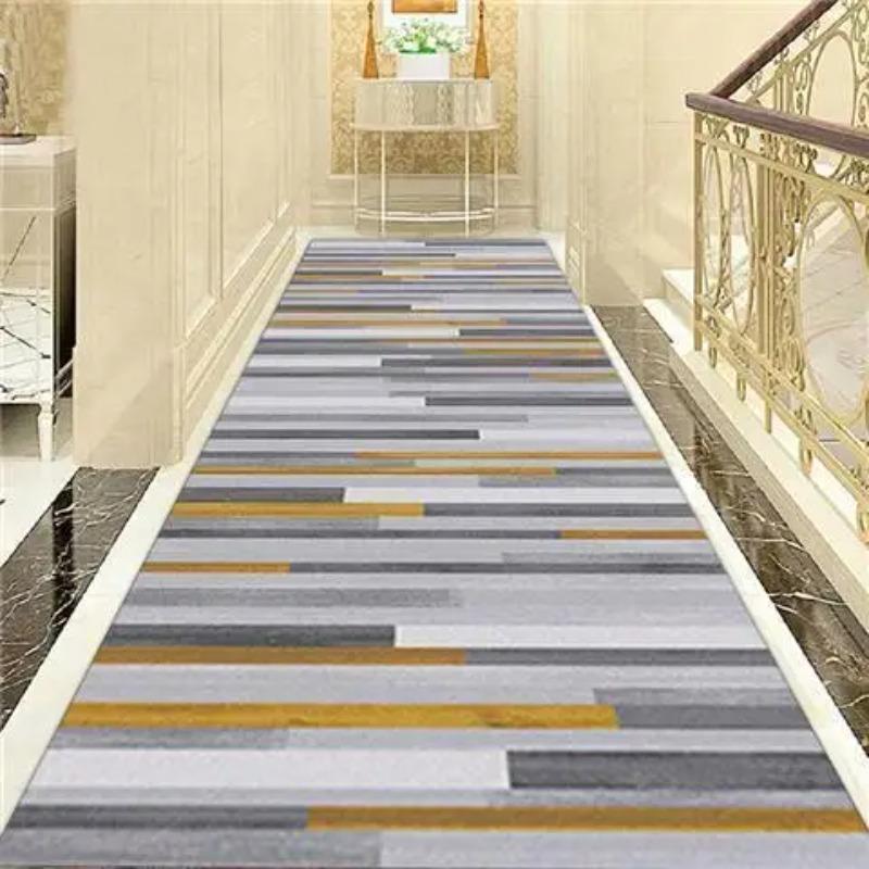Moderne Geometrische Lange Flur Teppiche Wohnzimmer Schlafzimmer Teppiche Treppenhaus Flur Dekor Korridor Gang Party Hochzeit Gastfamilie