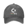 Commodore 64 Jeansstoff Kappe Lässige Baseballkappen Verstellbarer Hut Sommer Unisex Baseballkappen