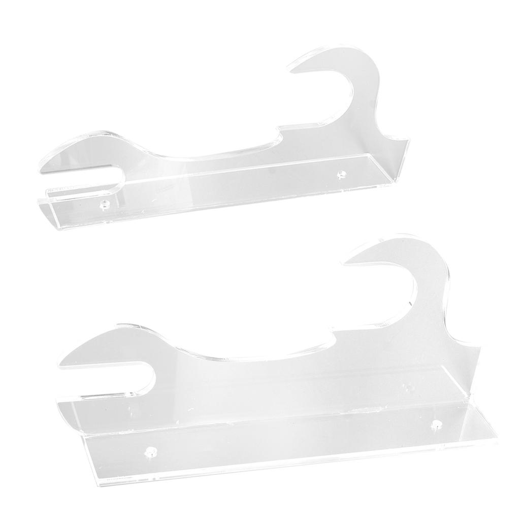 2 Pcs Samurai Knife Holder Wall Mounted Samurai Sword Holder Sword Wall Display Rack