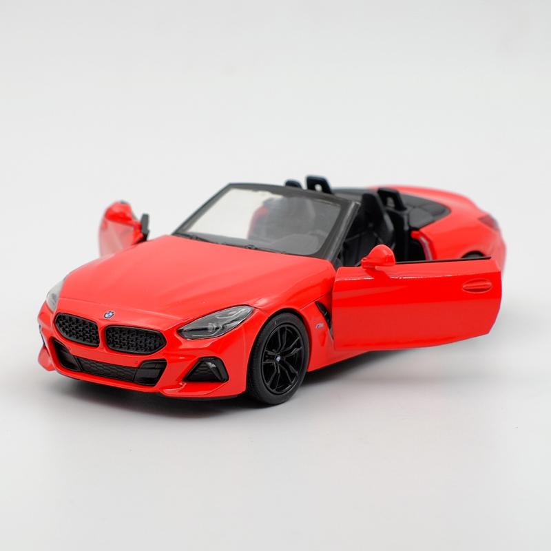 Kinsmart Bmw Z4 Sportwagen Legierung Druckguss Automodell 1/34 Spielzeug mit Rückzug für Kinder Geschenke Spielzeugsammlung