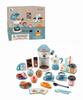 Colorful And Fun Children Kitchen Toys Set With Realistic Coffee Machine And Ice Cream