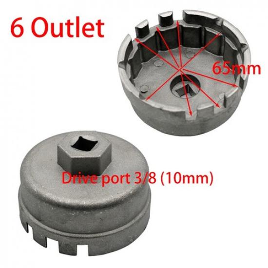 Professional Aluminum Car Oil Filter Wrench Hattype Wrench Car Oil Filter Wrench