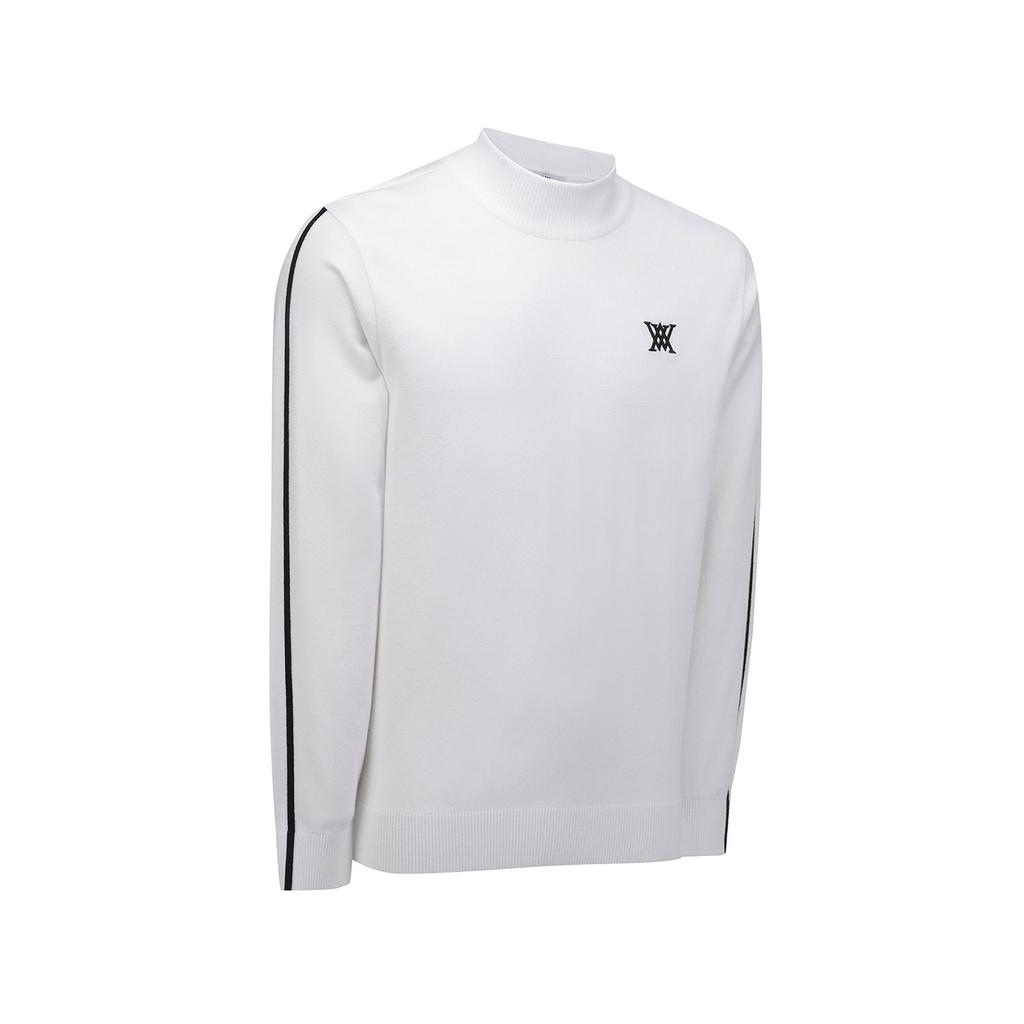ANEW GOLF M Essential Half Neck Pullover_Wh