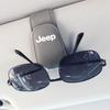 Car Interior Glasses TI Storage Clip Car Visor Storage Bracket For Jeep Renegade Compass Grand Cherokee Wrangler jk Gladiator
