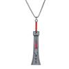 Game Final Fantasy 7 VII Remake Sword Keychain Zack Fair Cloud Strife Buster Sword Pendant Necklace Unisex Cosplay Prop