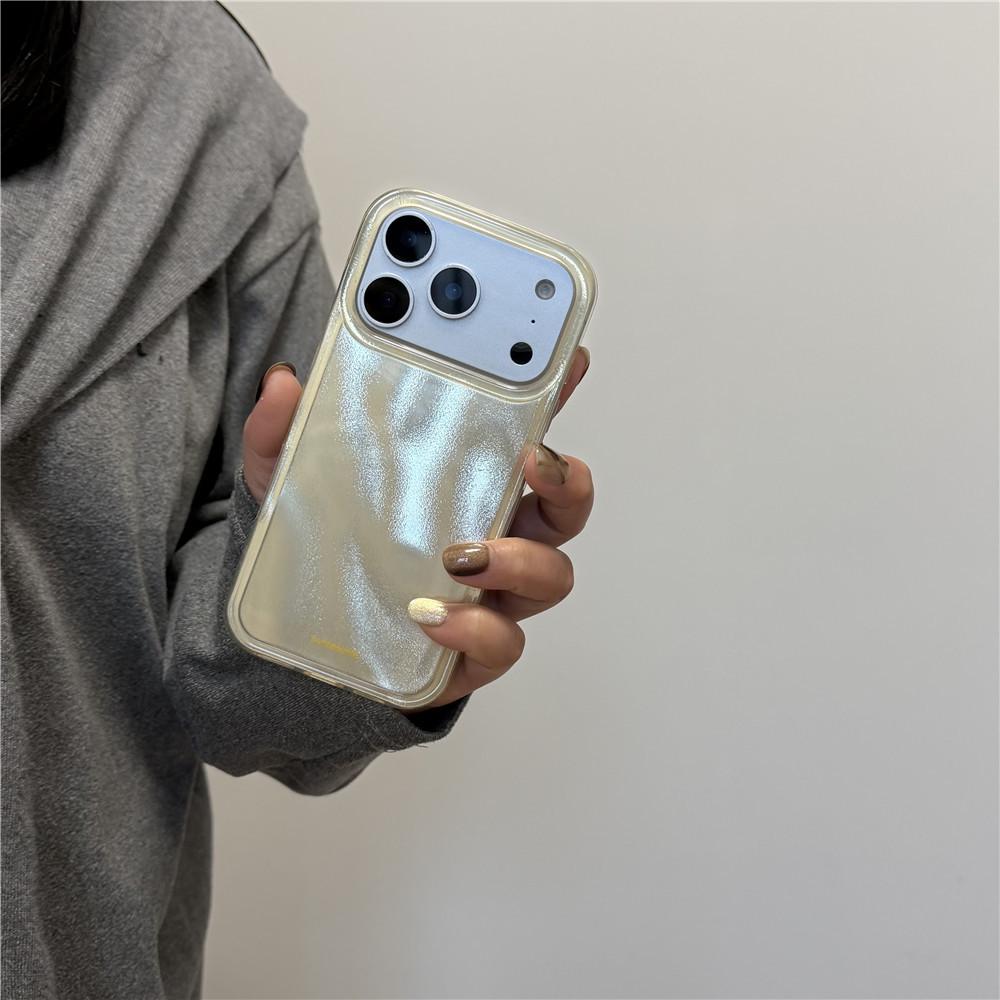 

Minimalist Glacier Gradient Phone Case for Apple 17Pro & 15Pro Max - Double-sided, High-end, Personalized 14