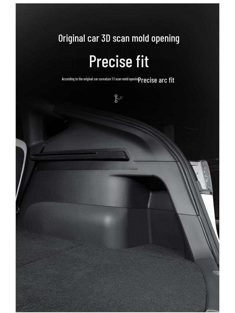 Tesla Model Y Suede Trunk Side Panel Pad
