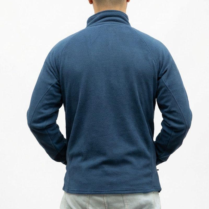 Polaire zippee black paul Homme PANAME BROTHERS