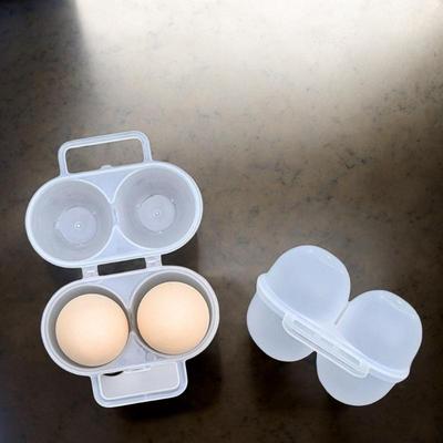 Heavy-duty Egg Storage Box for Outdoor Use, Anti-shock Camping Egg Tray, Home Essential Plastic Box, Unbreakable Travel Box