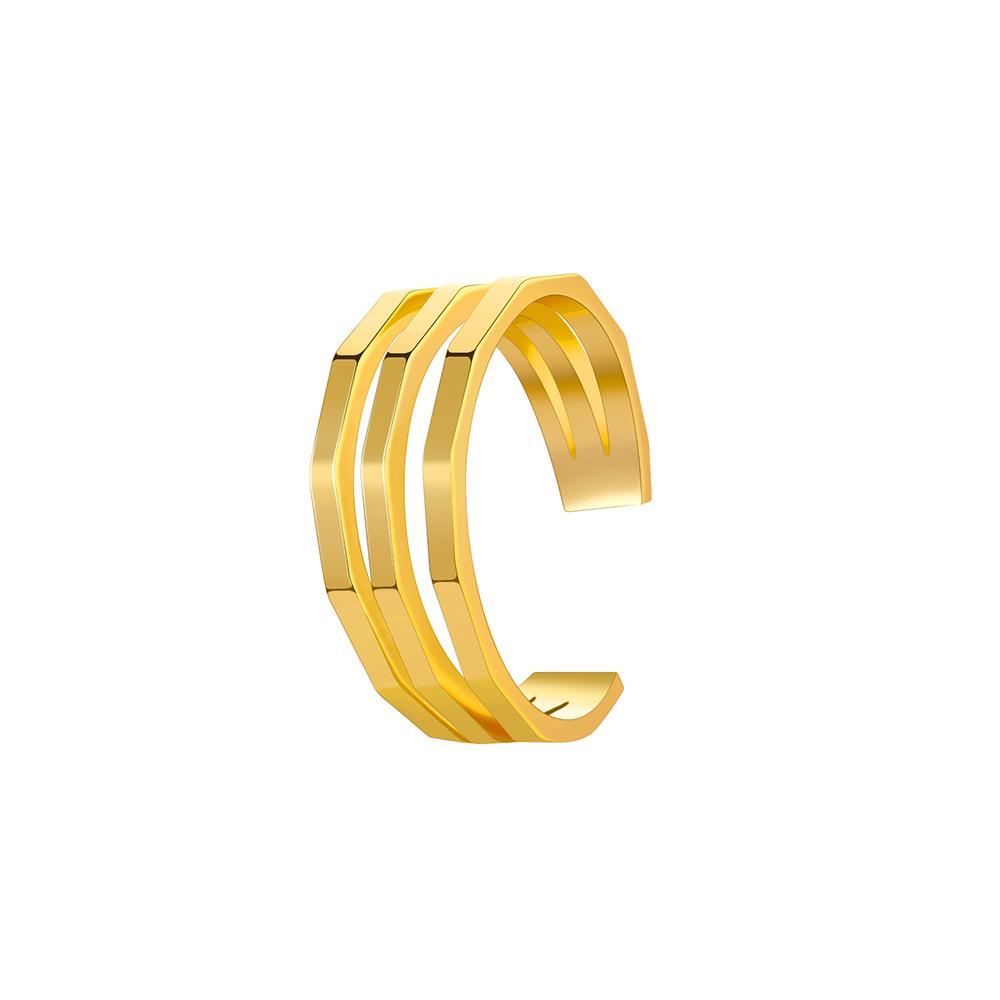 Cercei cu clips pentru ureche de aur