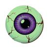 Creative Festival Door Ornaments Halloween Glowing Eyes, Glow in The Dark Eyeball Wooden Hanging Sign, Spooky Outdoor Courtyard Holiday Decor