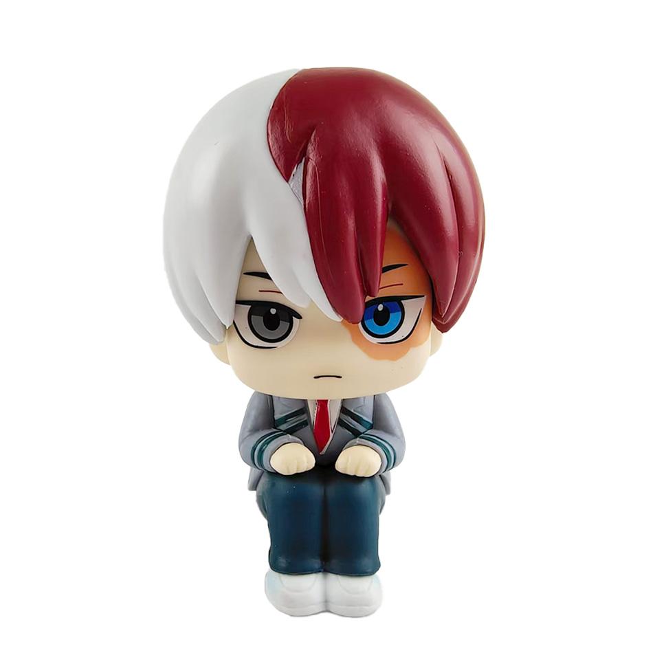 10cm Boku no Hero Academia Anime Figure Midoriya Izuku Action Figure Bakugo Katsuki/Todoroki So Figurine PVC Collection Toys