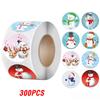 100-500Pcs High-Quality Merry High-Quality Christmas High-Quality Gift High-Quality Decorative High-Quality Stickers High-Quality Round High-Quality
