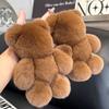 Handbag Charm Bear Doll Pendant Stuffed Animal Bear Keyring Adorable Bear Keychain  Backpack