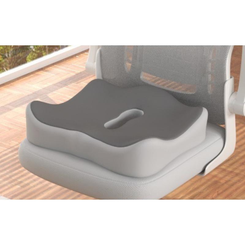 Подушка сиденья с эффектом памяти для офисного кресла и автомобиля - Ортопедический комфорт для копчика, облегчение боли в спине, поддержка при длительном сидении 40*37