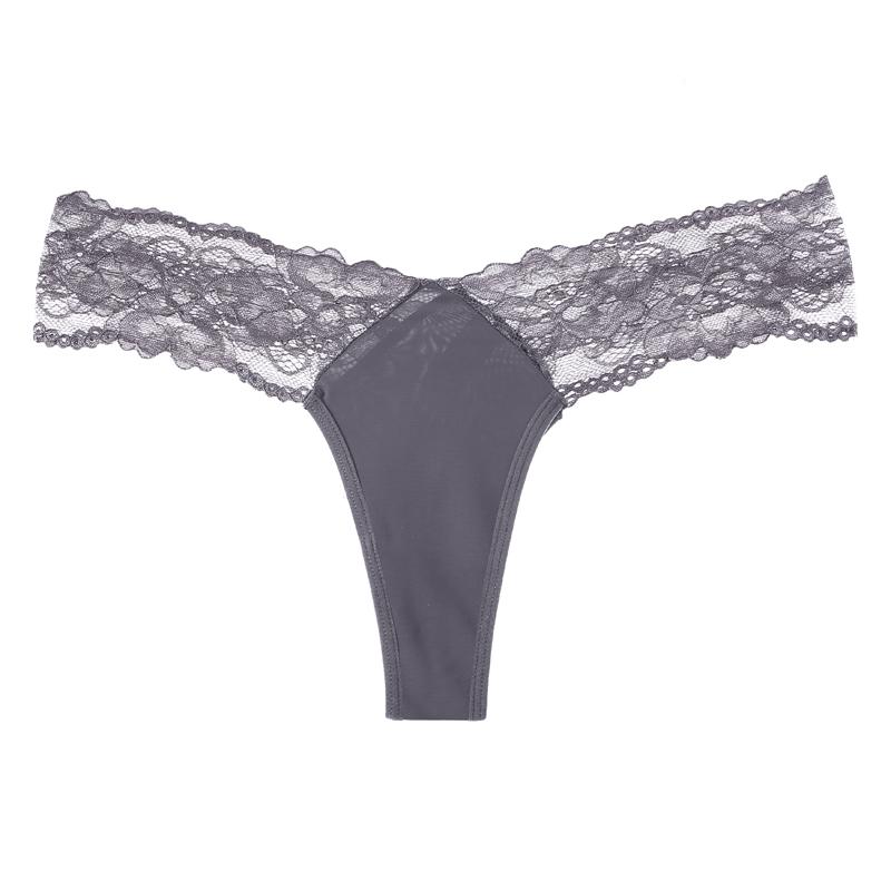 Dames Sexy Kanten Slipjes Lage Taille Ondergoed String Dames G-String Ademend Lingerie Verleiding Transparant Intimates