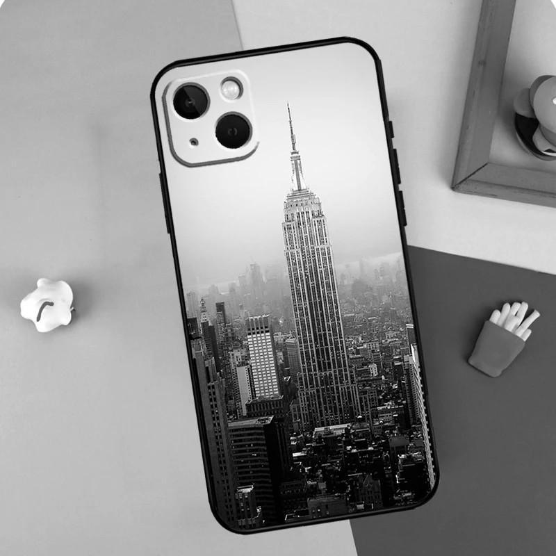 Apple IPhone15 Handyhülle New York City Handyhülle, Bemalt Sturzsicher Huawei Sturzsichere Handyhülle