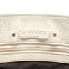 Used CELINE Paris Macadam Tote Bag denim leather Blue White Used Women