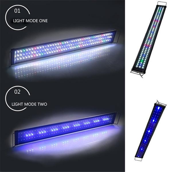 New 30/40cm Aquarium LED Light Full Spectrum Colorful for Fish Tank Coral Aquaculture Plant