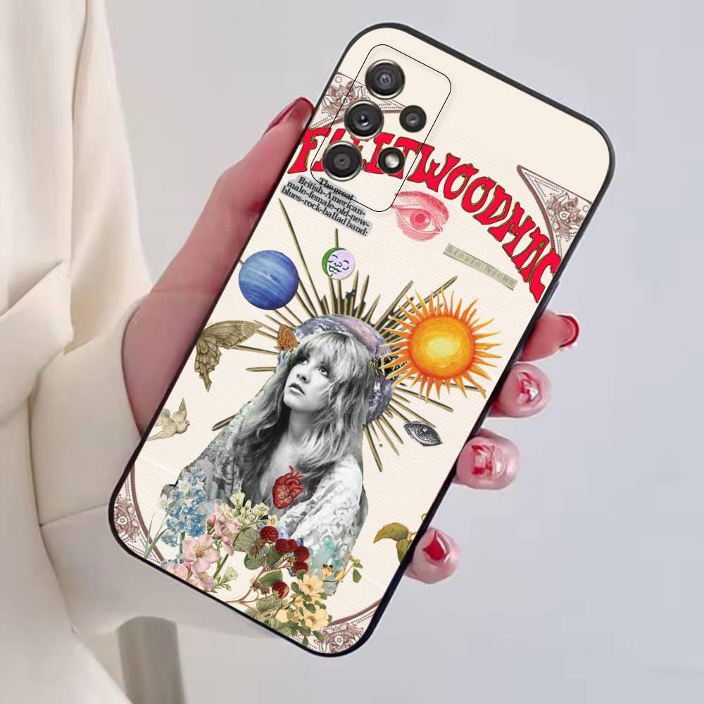 Band F-Fleetwood Mac Phone Case For Samsung S25,S24,S21,S22,S23,S30,Ultra,S20,Plus,Fe,Lite,Note,10,Black Cover