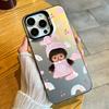Cute M-monchhichis Phone Case For iPhone 17,16,15,14,13,12,11 Plus,Pro Max,XS,Colorful Silver White Cover